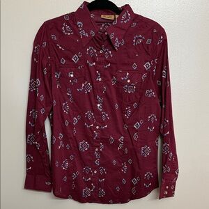 Wrangler Western Rodeo Pearl Snap Shirt